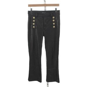 Generation Love Womens Cropped Black Pants Military Size 2